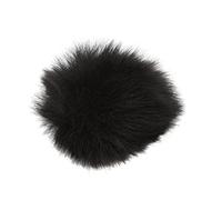 Keenso Parabrezza Peloso per Microfono da Bavero, Materiale Morbido in Pelliccia Artificiale, Copertura Decorativa per Microfono, Leggero, per Registrazioni in Interni (#2)