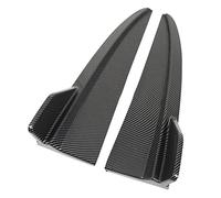 Keenso Paraspruzzi Paraurti Posteriore ABS Diffusore Posteriore Coppia