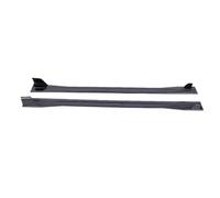 Keenso Paraurti Laterali Universali per Auto, 6.56ft Effetto Carbonio | Estensioni del pannello basculante, rivestimento per adattarsi alla lunghezza del veicolo, ABS testurizzato lucido con viti
