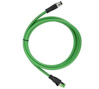 Keenso Patch Cord M12 a RJ45 - Cavo Ethernet IP67 per Condizioni Adatte Alle Applicazioni Ethernet e Fieldbus Industrial in Macchine e Linee di Montaggio
