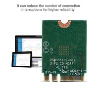 Keenso Per Dimensioni della Scheda di Rete a Doppio Volume Wireless-Ac 7265 a Distanza Durata della Batteria Estesa