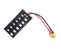 Keenso Piastra di Caricamento Struttura Stabile 1S 3,7 V 7,4 V Piatta Parallela per Pala/ala 130 XMCP X BEAST BLUMX, Adattatore Facile Usare per Diverse Batterie