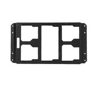 Keenso Piastra di Montaggio, Staffa di Montaggio per Cassetta degli Attrezzi in Metallo Resistente per Soluzioni di Imballaggio e Stoccaggio degli Attrezzi