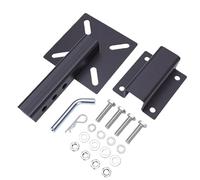 Keenso Piastra Morsa in Acciaio Al Carbonio Durevole con Supporto per Morsa per Attacco per Camion per Progetti di Workstation Mobili