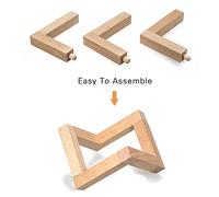 Keenso Piccolo Supporto per Lampada Lunare Supporto per la Luce della Stampa 3D Luce Notturna, Stile Semplice e Alla Moda per la Decorazione del Desktop