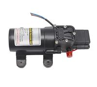 Keenso Pompa a Membrana a Pressione Dell'acqua Pompa Ad Alta Pressione Autoadescante per Idropulitrici per Esterni, Medicina, Agricoltura Plastica G1/4 (RL 2401 24V)