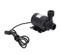 Keenso Pompa Acqua DC 12V, Pompa Silenziosa Ad Alta Pressione con Motore Brushless con IP68 Impermeabile, per di Circolazione Solare Piscina Yacht Barca 800L/H 5m di Sollevamento