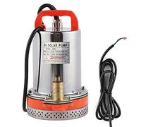 Keenso Pompa di Raccolta, Pompa di utilità Portatile Termoplastica Solare a Piccola Batteria per Laghetto Giardino (12V)