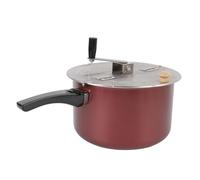 Keenso Popcorn Portatile in Acciaio Inossidabile, Macchina per Popcorn Fatta in Casa, Fornello a Gas, Fornello a Induzione, Compatibile per Riunioni di Famiglia