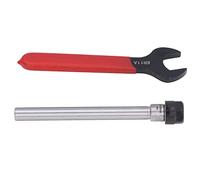 Keenso Porta Utensili a Gambo Dritto, Gamma di Serraggio 1-7mm | Materiale 40cr, stampaggio integrato, adatto per ER11, forte praticabilità, macchine utensili