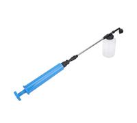 Keenso Powder Duster Applicatore di Terra Diatomacea da 500 Ml con Asta Estensibile in Materiale ABS per Giardinaggio per Uso Interno Ed Esterno