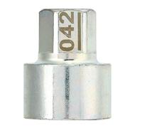 Keenso Presa per Dado Antifurto, Chiave per Blocco Ruota Sostituzione Presa per Dado Antifurto per 1 3 5 6 7serie X1 X2 X3 X4 X5 X6 Z4(042) Bulloni delle Ruote Bulloni delle Ruote