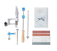 Keenso Professional Sharpening System with 6 Whetstones for Kitchen and