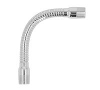 Keenso Prolunga per Braccio Regolabile per Soffione Doccia con Flangia per il Bagno Personalizzato - Ottimo Aiuto per il Quotidiano - Materiale in Acciaio Inossidabile