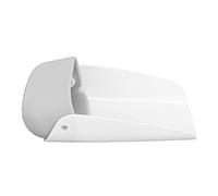 Keenso Prolunga per Rubinetto Prolunga per Ugello Dell'acqua Durevole per il Lavandino del Bagno per il Lavaggio delle Mani dei Bambini, Silicone + Plastica, 4,5x14 Cm, Portatile (GREY)