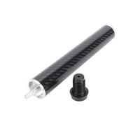 Keenso Prolunga per Stecca da Biliardo, Prolunga per Stecca da Biliardo in Lega di Alluminio e Fibra di Carbonio da 8 Pollici con Tappo Posteriore per Prestazioni e stabilità