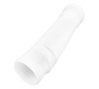 Keenso Prolunga per Tubo di Scarico della Pioggia, Tubo di Scarico Retrattile Resistente All'usura per Villa All'aperto, Rotondo (WHITE)
