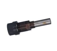 Keenso Punte per Fresatura Asta di Prolunga Gambo Tondo con Struttura in Acciaio Legato per la Lavorazione del Legno Rifilatura e Incisione 1 X Scatola di Immagazzinaggio (Manico da 12 mm)