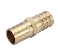 Keenso Raccordo Diritto a Barba in Ottone, Misura 8mm (20mm(1pcs)) | Resistente alla ruggine, utilizzato per tubazioni del gas domestico, montaggio sicuro