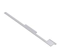 Keenso Raschietto per Colla a Doppia Testa in Acciaio Inossidabile, Ergonomico e Resistente, per Un'efficace Rimozione della Colla Nella Lavorazione del Legno, 1 Pezzo