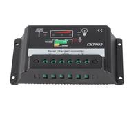 Keenso Regolatore di Carica Solare 30A 12/24V Efficiente di Generazione di Energia Domestica Che Interrompe Automaticamente il Carico per il di Generazione di Energia Solare