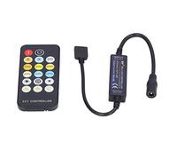Keenso Regolatore Dimmer Regolatore di Temperatura Colore LED Regolabile 17 Tasti per Bagno in Plastica per Uso Domestico