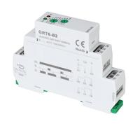 Keenso Relè di Ritardo Allo Spegnimento, Intervallo da 0,1 Secondi a 10 | Impostazione potenziometro, indicatori LED, installazione su guida DIN, custodia PC, per AC DC 24-240 V