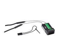 Keenso Ricevitore RC Ricevitore Wireless a Doppia Antenna da 2,4 GHz a 6 Canali Segnale GFSK da 4 a 8, V CC per Elicottero Aliante Aereo Compatibile per FS I6S I8