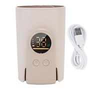 Keenso Riscaldamento Alimentare per Bambini, Scaldable Portatile con Regolatore Interno, per Viaggi, 48 Ore Keep, Batteria da 5000 MAh