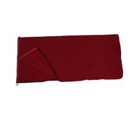 Keenso Rivestimento del Sacco a Pelo in Pile Super Densa Morbida per Pile per Campeggio -Backs, Accogliente e Resistente, per Escursioni e Viaggi, Grigio (Rosso Scuro)