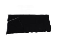 Keenso Rivestimento del Sacco a Pelo in Pile Super Densa Morbida per Pile per Campeggio -Backs, Accogliente e Resistente, per Escursioni e Viaggi, Grigio (Black)