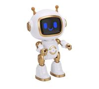 Keenso Robot da Scrivania con IA Ed Espressioni Facciali, Compagno | Materiale ABS, Batteria Integrata da 500 MAh per 100 Minuti di Utilizzo, Base di Conoscenza per Ufficio Domestico, Supporta