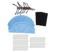 Keenso Robot Pulitore, Set di Filtri in Tessuto Riutilizzabili in Microfibra, Forte Barriera All'acqua per K600, K700, K680, 5 Panni per Un'efficiente Raccolta della Polvere