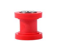 Keenso Rullo Tendicatena per Puleggia 8 Mm, Guidacatena per Tendicatena per Rullo Catena Moto Pit Dirt Mini Bike ATV(Rosso)