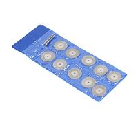 Keenso Ruote Rotonde per Macinazione Ruota di Macinazione Efficace per Pietra in Metallo in Legno 10pc per il Taglio, Salvataggio di Lotta (30 mm)