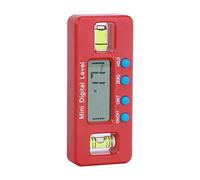 Keenso Salva Strumento di Misurazione per Livello Elettronico Magnetico Digitale per Dati, Portatile Flessibile 100 Mm per Ufficio e Macchine (0-100 mm)