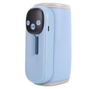 Keenso Scaldabiberon, Scaldalatte Senza Fili con 11 Impostazioni di Temperatura Display Digitale per Biberon da 2,56 a 3,15 Pollici, Scaldalatte Materno Portatile con Luce Notturna per i Viaggi dei