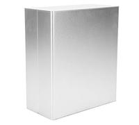 Keenso Scatola di Alluminio Schermata/copertura Matt Silver Split per Protezione per Tuoni, 80x160x180 Mm