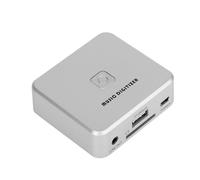 Keenso Scatola Stereo Digitalizzante Musicale per Convertire la Musica Analogica in Mp3, 128 kbit/S u disco/Scheda Mp3 Digitalizzatore per Uso Domestico