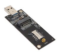 Keenso Scheda ADATTATORE USB 3.0 NGFF con Slot PER Scheda SIM, EASY PLUG e PLAY ADATTATORE USB M.2 A PER, Adatto Ai Professionisti IT