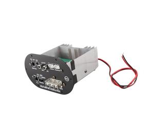 Keenso Scheda Amplificatore per Auto Modulo Amplificatore Automatico in Lega di Alluminio 12V 120W con a Valvole A1941 Controllo della Frequenza dei Bassi in Ingresso a 2 Vie per Altoparlante