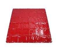 Keenso Schermo di Sudore Rosso Protettivo 5.7x5,7 Piedi Mistica/fantasiosa Lezione -Terra di Polietilene Resistente Ai Seminari di Saldatura