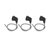 Keenso Set Cavi Accensione Premium per Motosega 070 090, Set Cavi Candela Assemblati con Materiale ABS, 3 Pezzi per Lavori All'aperto