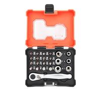 Keenso Set di Chiavi a Bussola Chiave a Cricchetto da 72 Denti con Attacco da 1/4 di Pollice Efficiente per Progetti Versatili Acciaio per Utensili in Lega S2