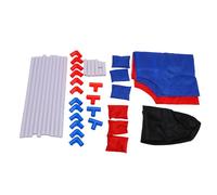 Keenso Set di Cornhole Portatile Set di Giochi da Esterno con Buchi di Mais con Cornice in PVC con 2 Tavole di Cornhole per Adulti, Campeggio da Viaggio