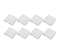 Keenso Set di Filtri per Aspirapolvere a Carbone Attivo di Ricambio Ad Alta Efficienza di Filtraggio per V8S Mo E2Q7 8 Schermi Filtranti 8 Carboni Attivi per Serie V8