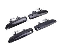 Keenso Set di Maniglie per Porte Esterne, Presa Comoda in ABS Nero, Eleganti Maniglie per Porte per Berlina, Installazione Semplice e Aspetto del Veicolo Migliorato