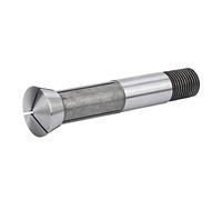 Keenso Set di Pinze per Rettificatrice Ad Alta Precisione con Filettatura M20 per Mandrino per Affilatrice, Serraggio Durevole e Forte con 6 Dimensioni, Design Elastico (3 mm)
