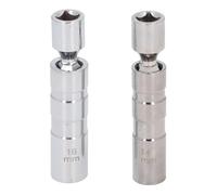 Keenso Set di Presa Magnetica 14 Mm 16 Mm 3/8 Pollici di Auto - Materiale CR V - Strumento di Rimozione Facile per gli Appassionati di Riparazione delle Auto