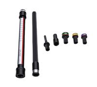Keenso Set di Prese per Livellamento a Soffitto, Asta di Prolunga Regolabile e Durevole per la Manutenzione della Casa e la Lavorazione del Legno, 10 Mm 13 Mm 14 17